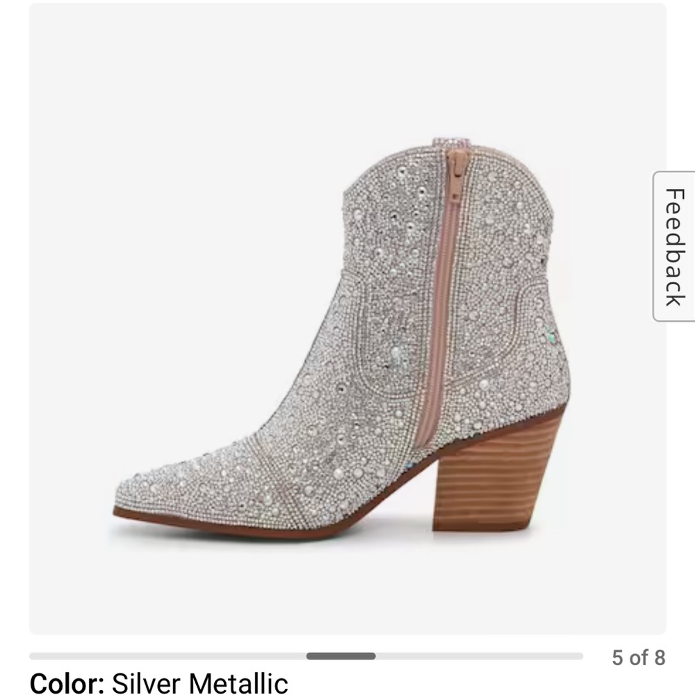 Betsy Johnson Emory Rhinestone Booties